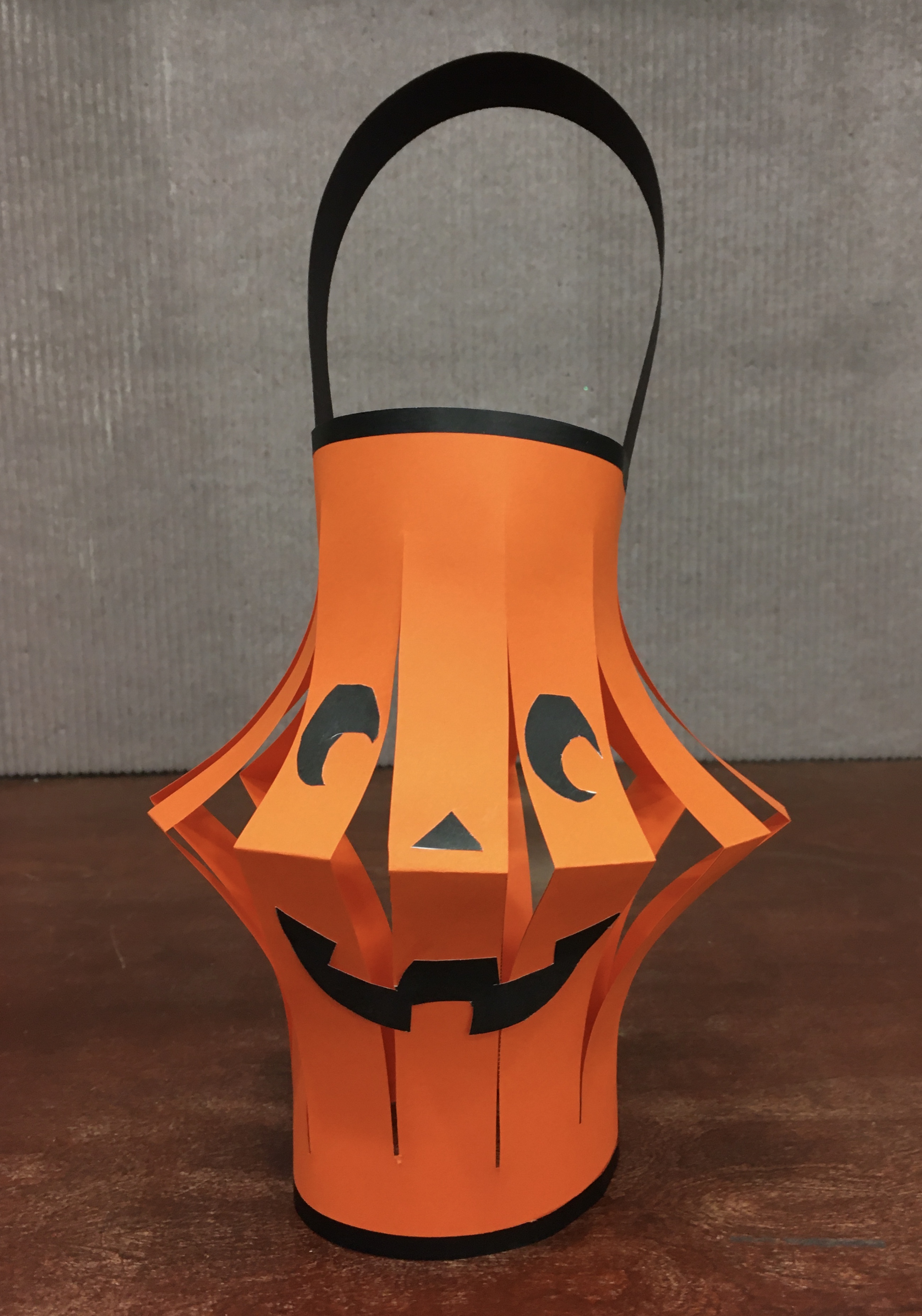 orange paper lantern