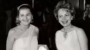 Joan Fontaine and Olivia de Havilland