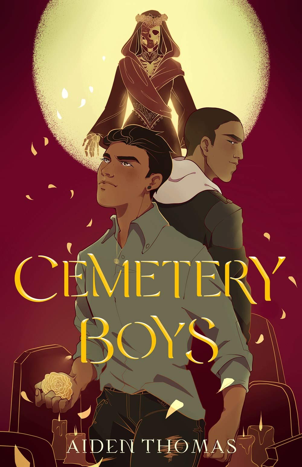 October's Teen Book Club Title is Cemetery Boys by Aiden Thomas.