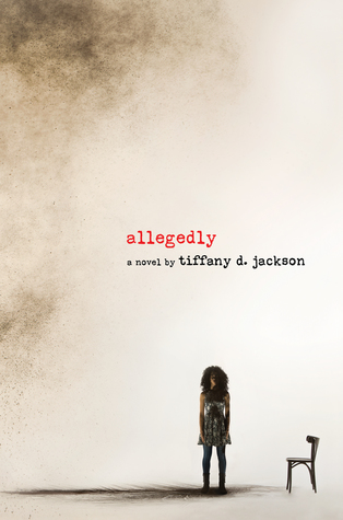 December's Teen Book Club title is Allegedly by Tiffany D. Jackson.