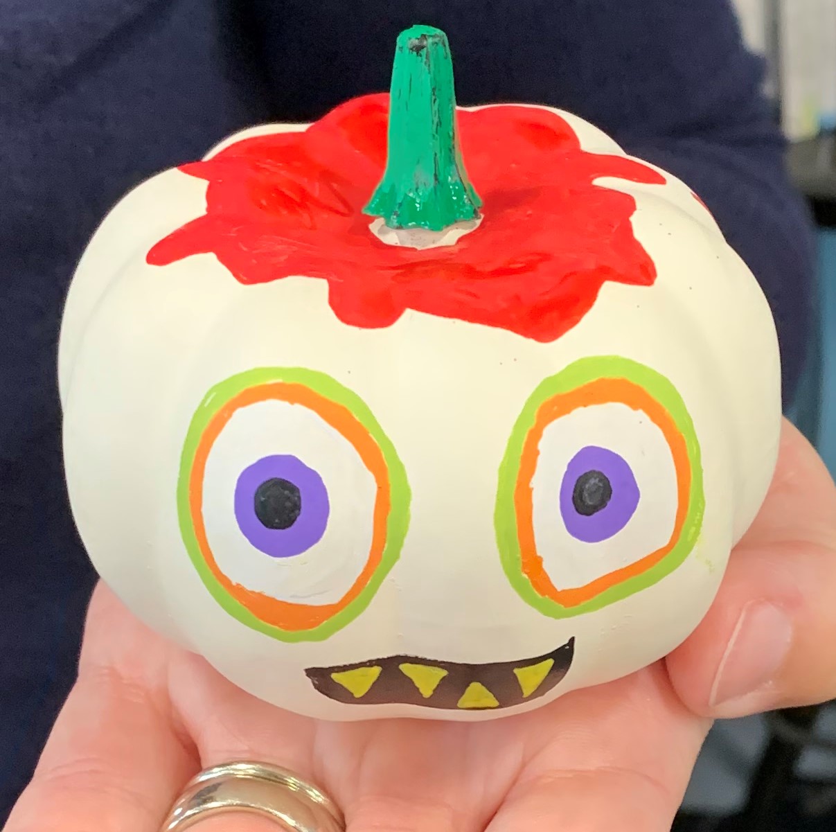 Mini Zombie Pumpkins