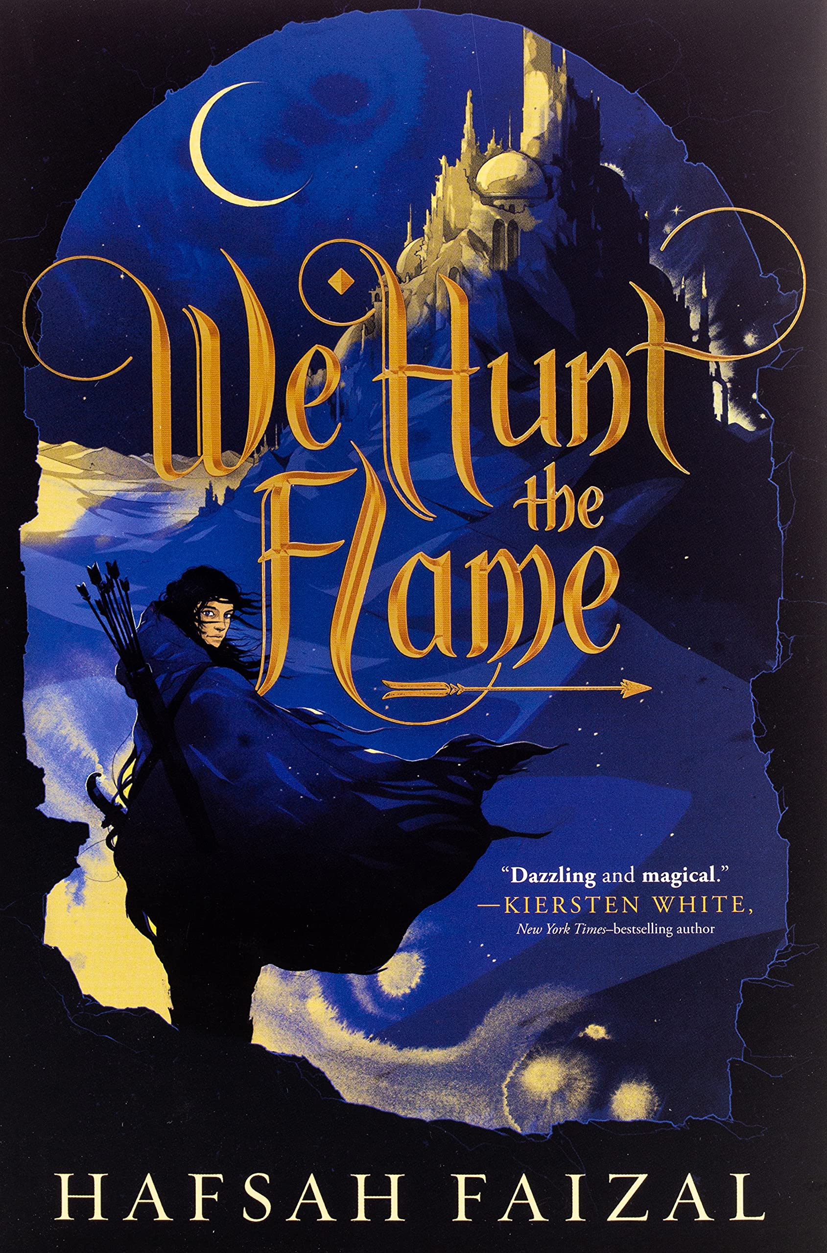 April's Teen Book Club title is We Hunt the Flame by Hafzah Faizal.