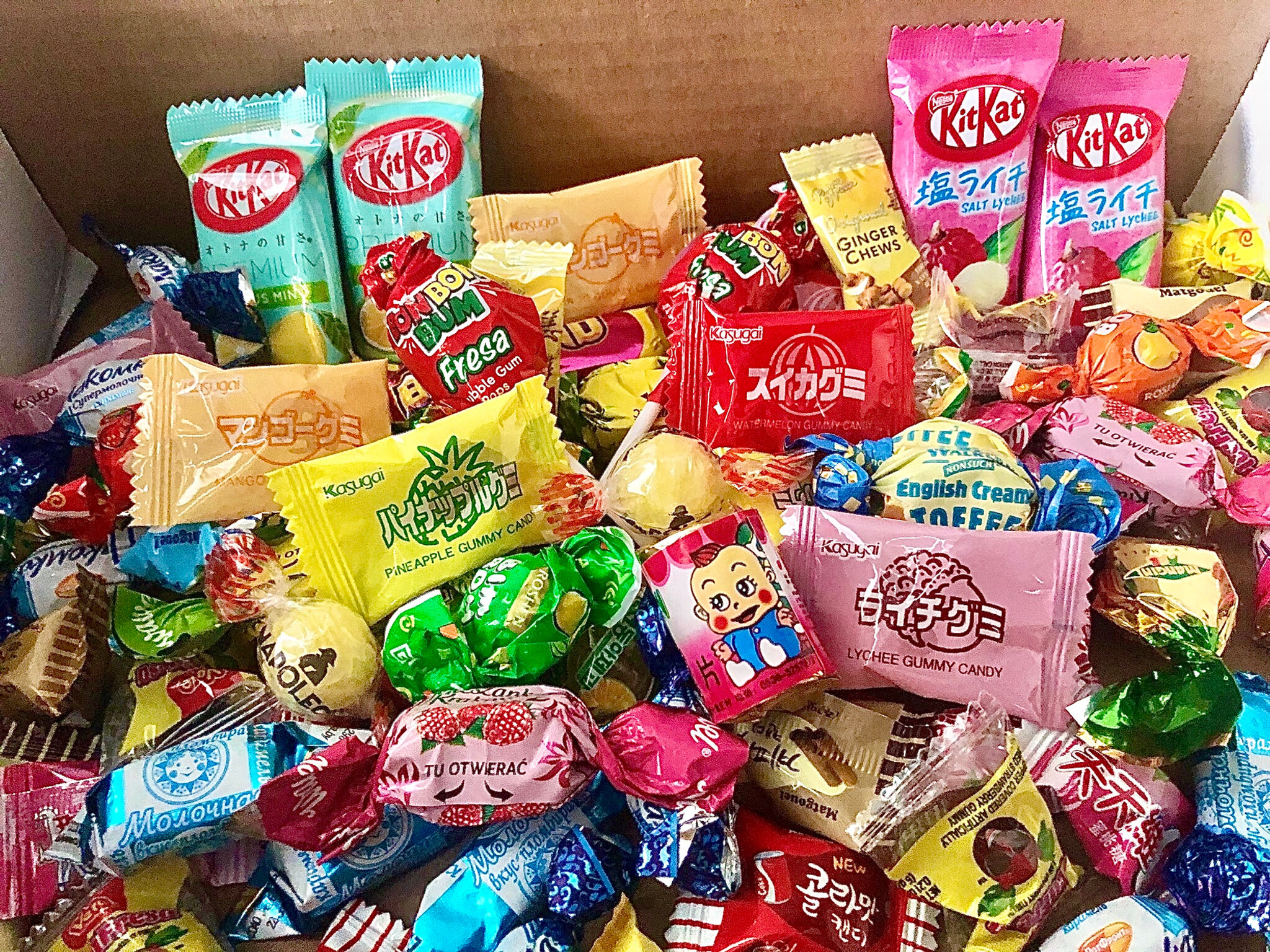 Teens are invited to try our international candy taste test.