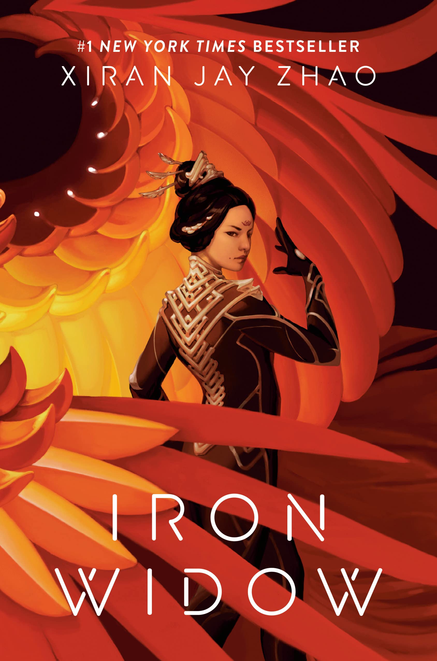 Photo of book cover Iron Widow by Xiran Jay Zhao.
