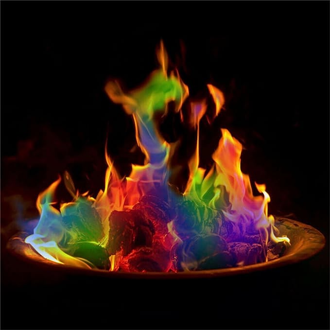 Color Changing Fire Experiments