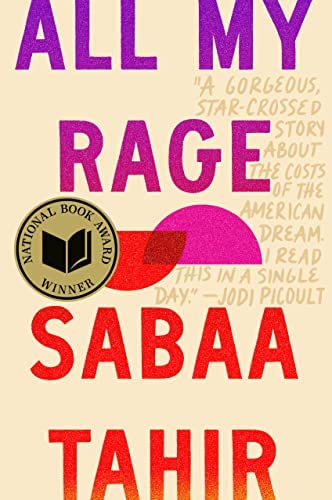 Photo of the book cover of All My Rage by Sabaa Tahir.