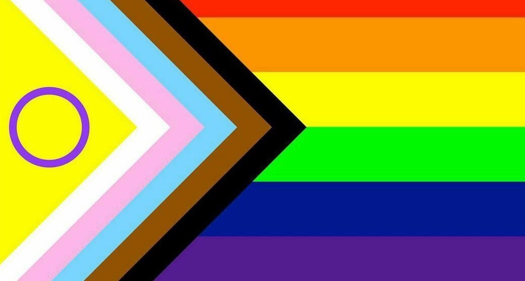 intersex inclusive pride flag