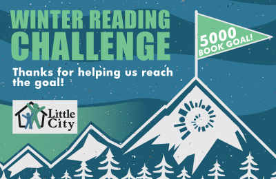 Winter Reading Challenge graphic