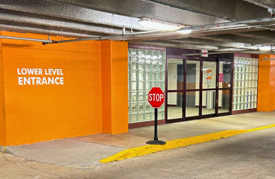 Lower Level Parking Garage Main elevators