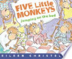 Cover image for Five Little Monkeys Jumping on the Bed