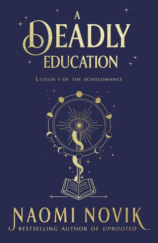 November's Teen Book Club title is A Deadly Education by Naomi Novik.