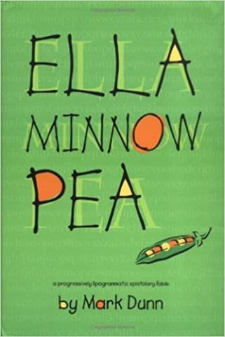 July's Teen Book Club title is Ella Minnow Pea by Mark Dunn. 