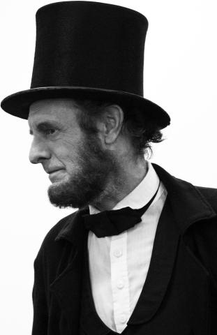 Picture of Kevin Wood as Abraham Lincoln