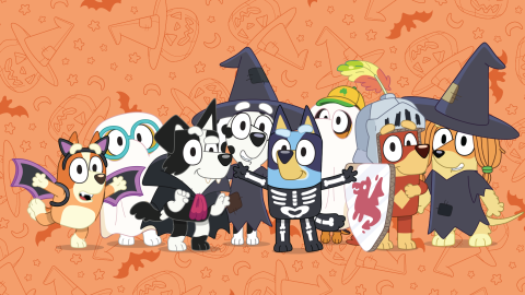 bluey halloween