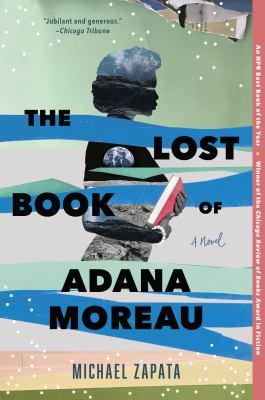 llustrated Book Cover of the profile of a woman holding a book