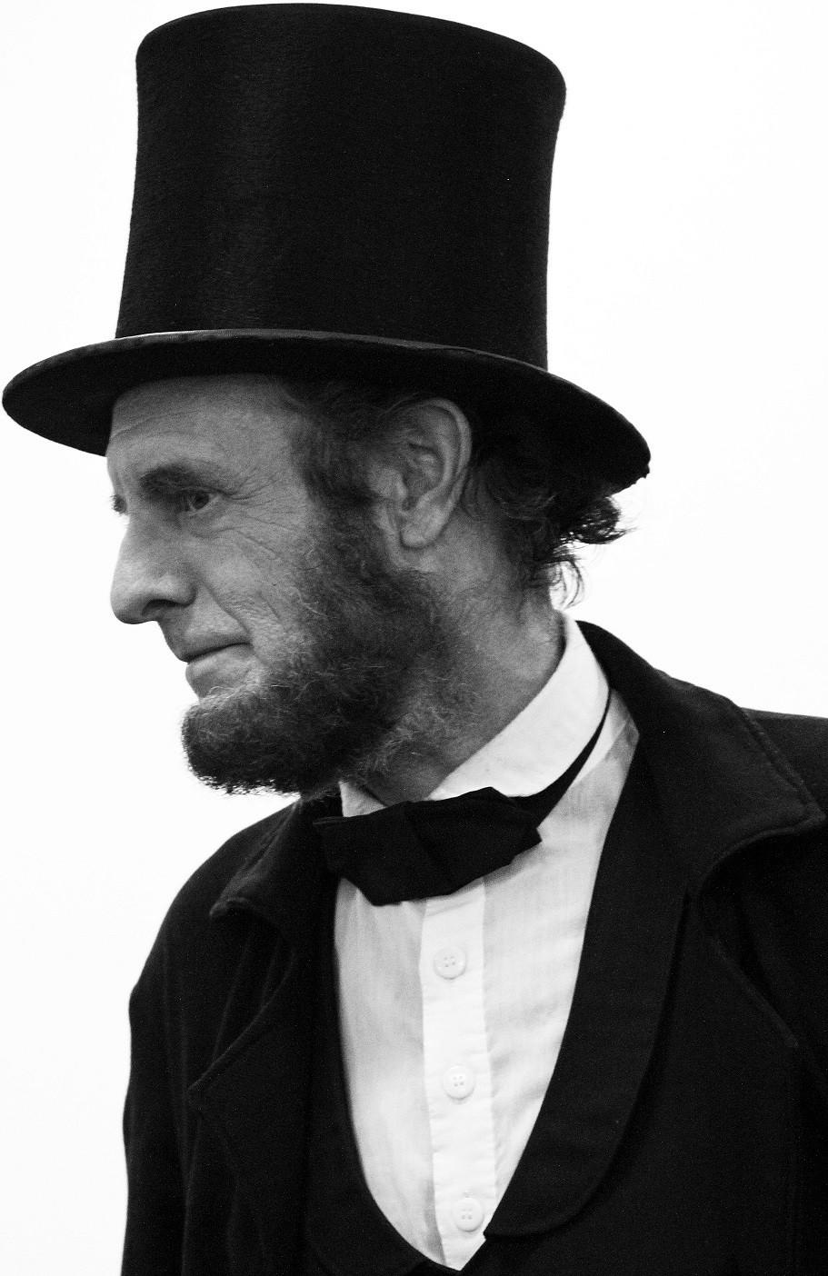 Picture of Kevin Wood as Abraham Lincoln